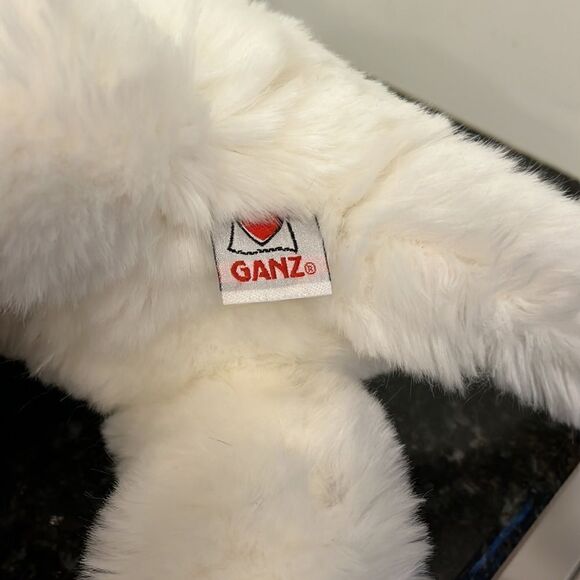 Ganz Labradoodle White Fluffy Dog Plush. Size 12” - Picture 9 of 11